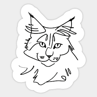 Maine Coon Sticker